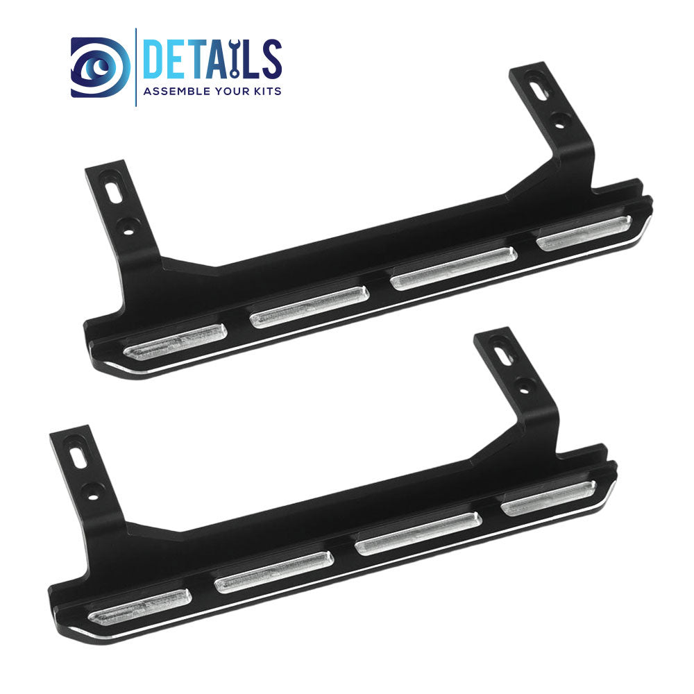 Aluminum Left&Right Floor Pans Set for FMS 1/10 FCX10 K5 RC cars