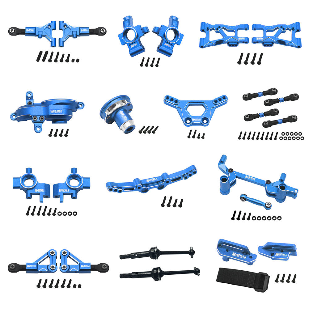 Aluminum Set For TRAXXAS 1/10 4-TEC Drift Ford Mustang