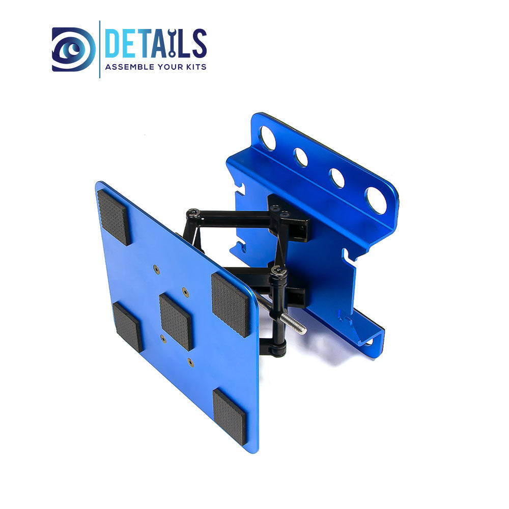 Aluminum 1/8 1/10 1/16 Adjustable RC Car Stand For Rc Car Repair Assembly Display 60-140mm