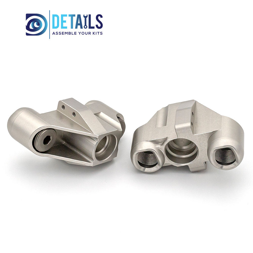 Aluminum Front Steering Blocks Steering Knuckles for Team Corally Kronos XP 6S XTR 1/8 RC Car Upgrades Parts