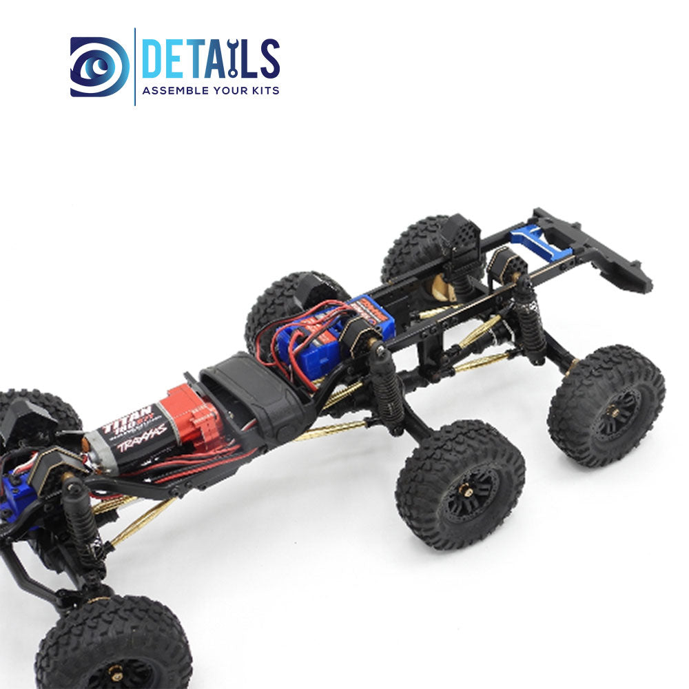 Brass TRX6M Portal Front Rear for 1/18 TRX4M 6X6 RC Crawler Car