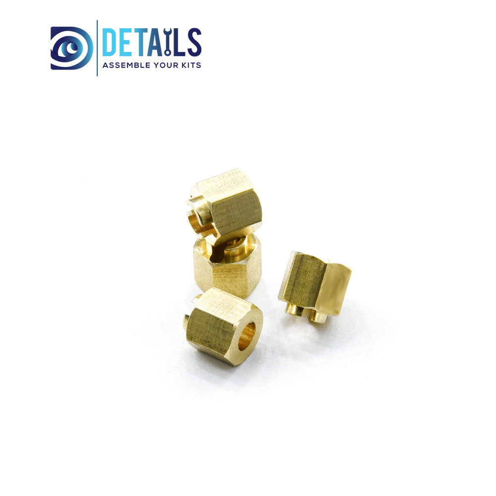 Brass 7.0mm Hex 4pcs/set for TRX-4M 1/18 Car