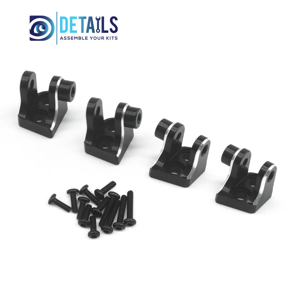 Aluminum Front And Rear Axle Link Mount Set For Losi LMT MINI 1/18 4WD Solid Axle Monster