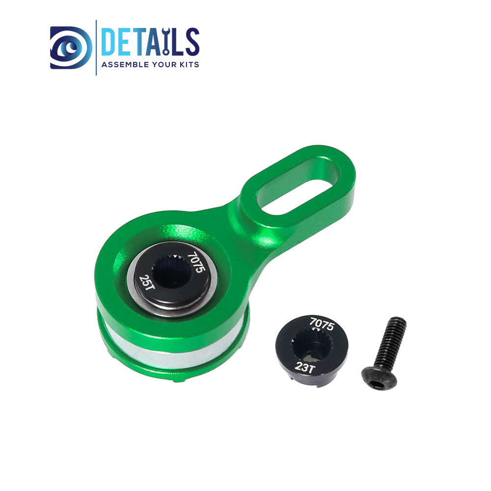 Hobby Details 7075 Aluminum servo arm Set for LOSI 1/4 Promoto MX Motorcycle A:Red B:Black C:Blue D:Green