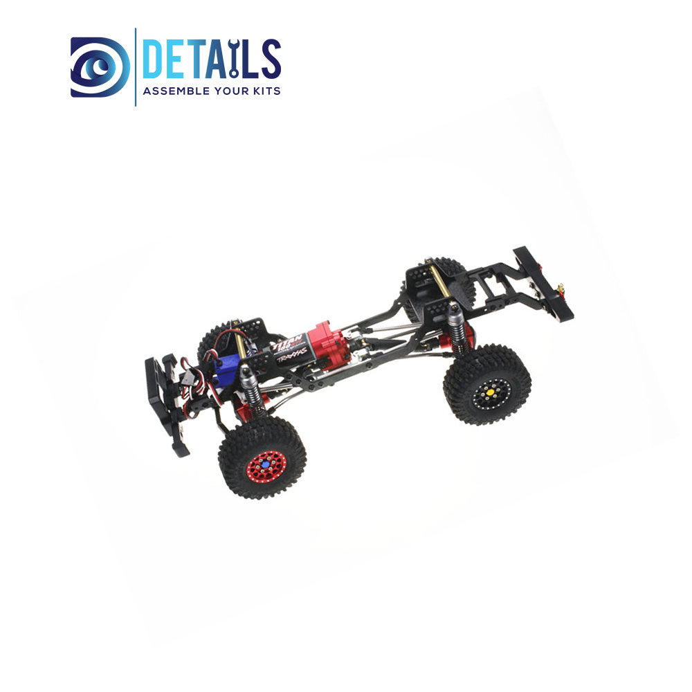 LCG Carbon Fiber Chassis Kit Frame Girder for TRX4M 1/18 Car