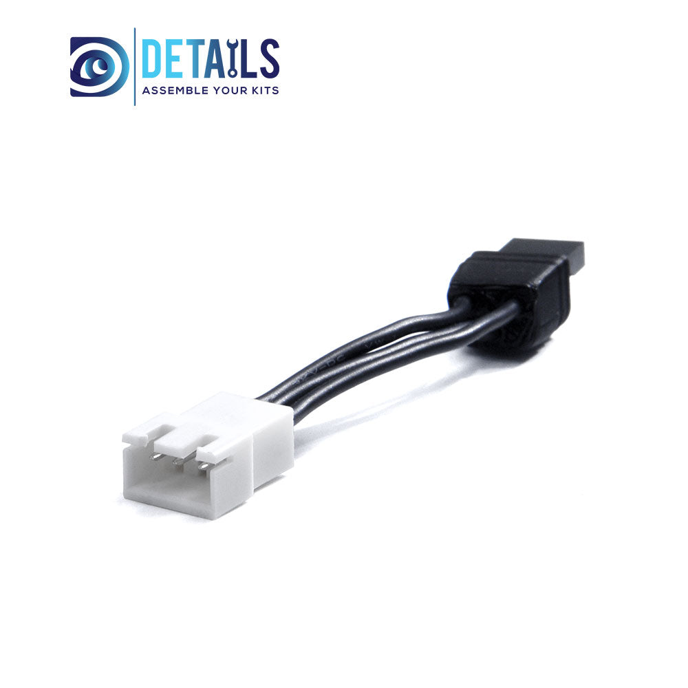 TRX3P Male+XH-3P Female #24 Silicone Wire L=40MM 2pcs