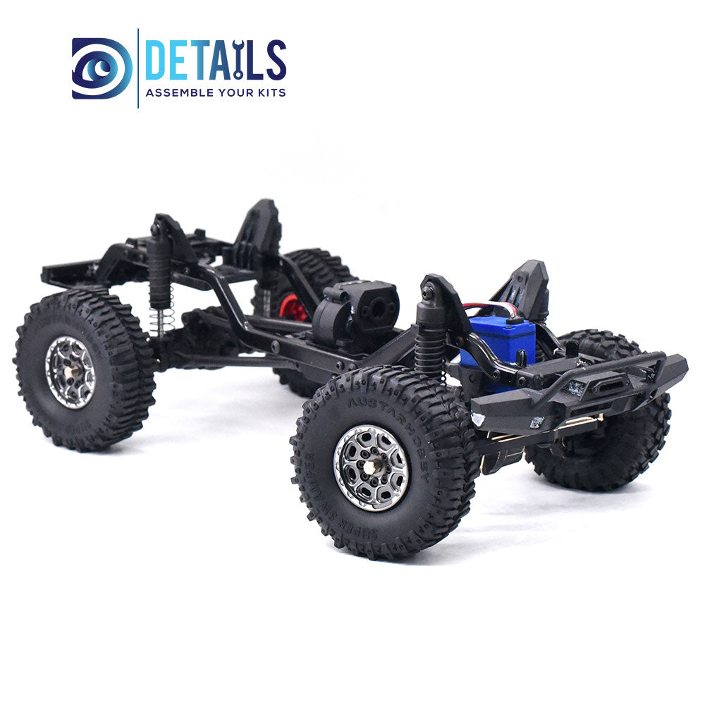 60mm Dia Tire Set with Foam for TRX-4M 1/18 Car 4pcs/set 60X21mm, Inner Dia 27mm