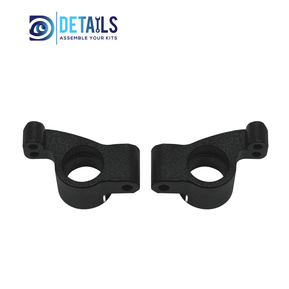 Aluminum Rear Hub/Knuckle Arm For Losi 1/24 Micro-B Upgrade Parts 2pcs