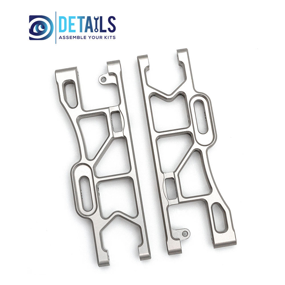 Aluminum Rear Lower Suspension Arms for Team Corally Kronos XP 6S XTR 1/8 RC Car Upgrades Parts