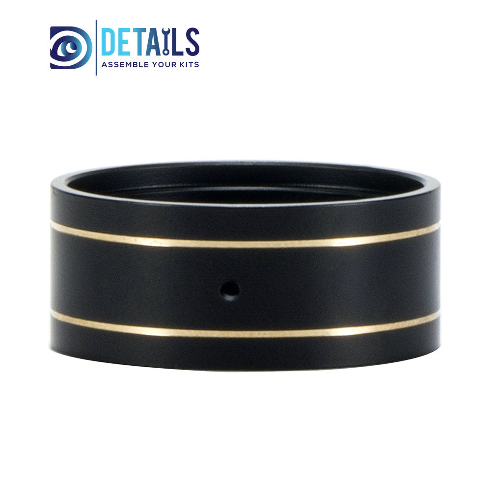 1.0Inch Brass Rings Wheels 4pcs/set India23.8mm, Outdia28.5mm, thickness 12mm for Axial SCX24/AX24/TRX4M