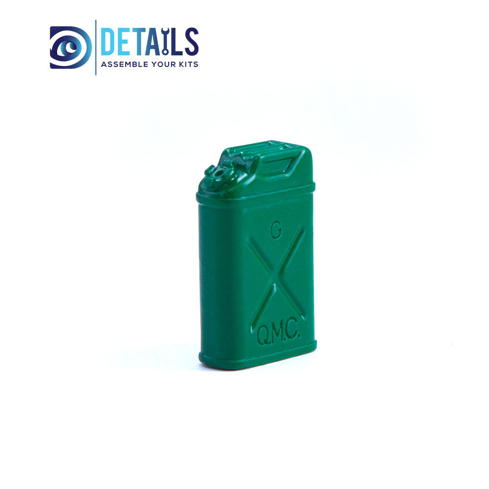 RC Crawler Decoration Green Oil Barrel 30x18x9mm