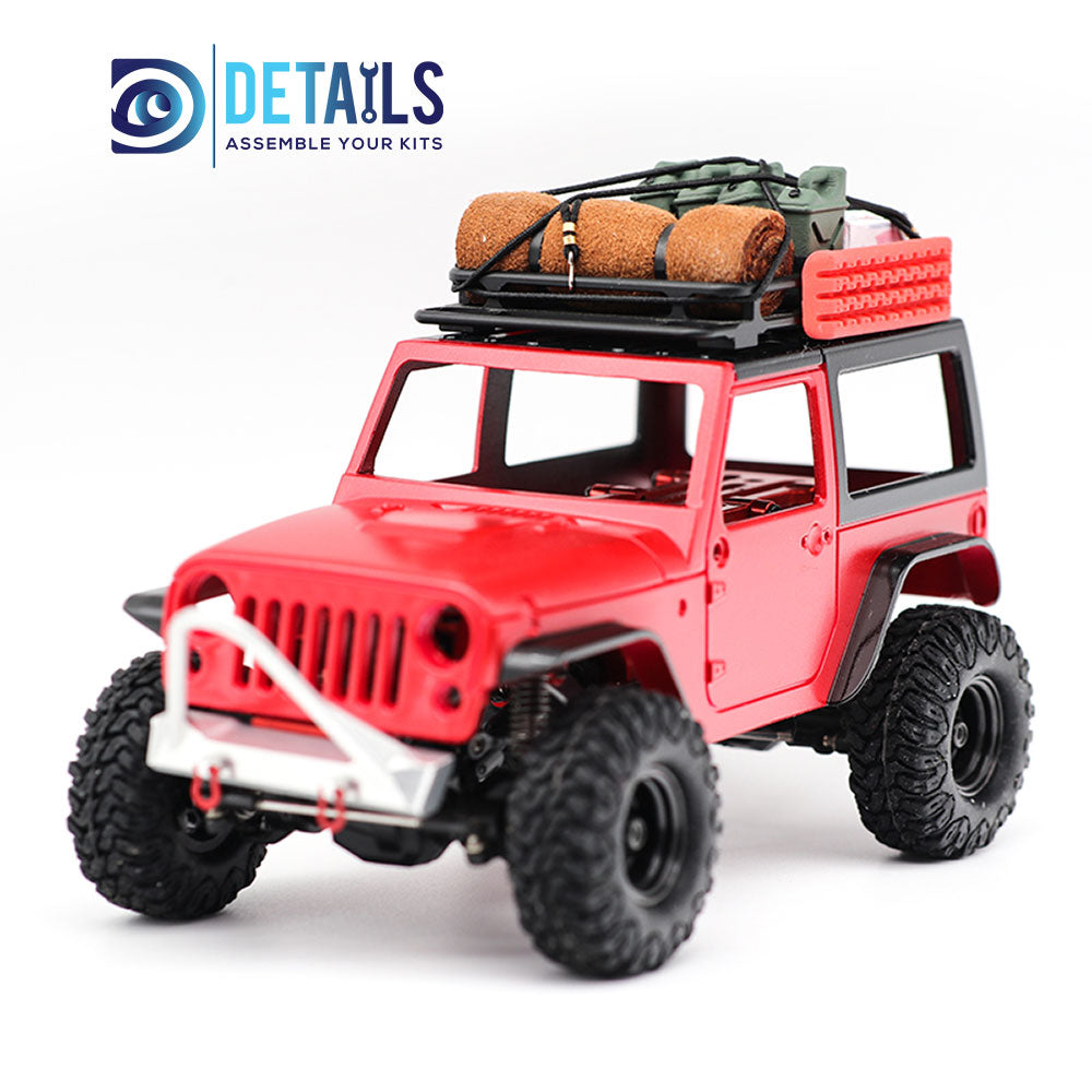 Luggage Strap for 1:24/1:18 Car 9cm Length 2pcs