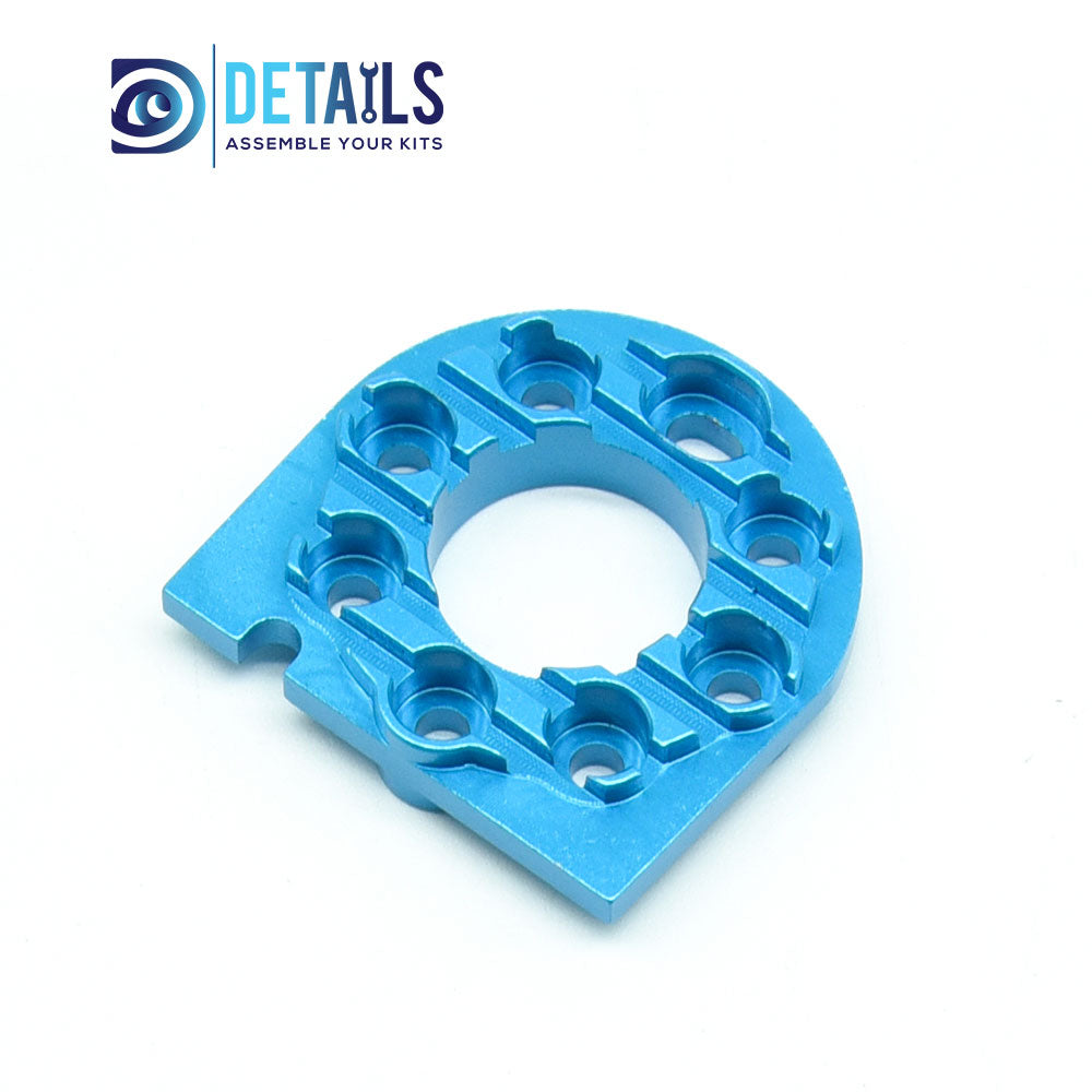 Aluminum Stock Motor Mount - Blue For Tamiya 1/10 TT01