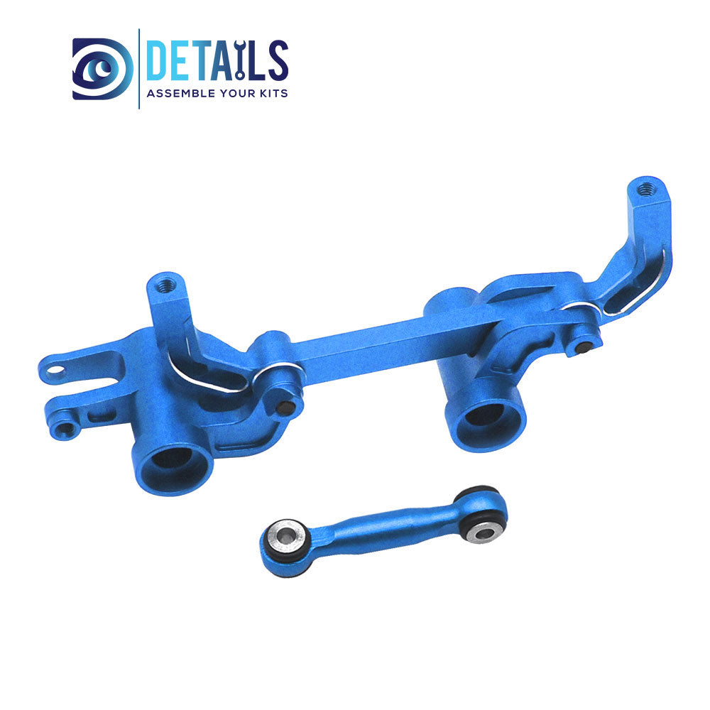 Aluminum Steering Set Steering Rods Set For TRAXXAS 1/10 4-TEC Drift Ford Mustang