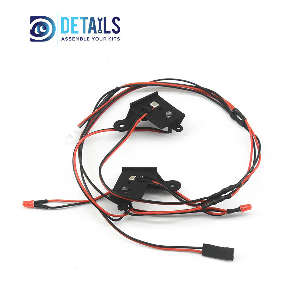 Hobby Details Front Rear Tail LED Light Set for TRX4M 1/18 Ford F150