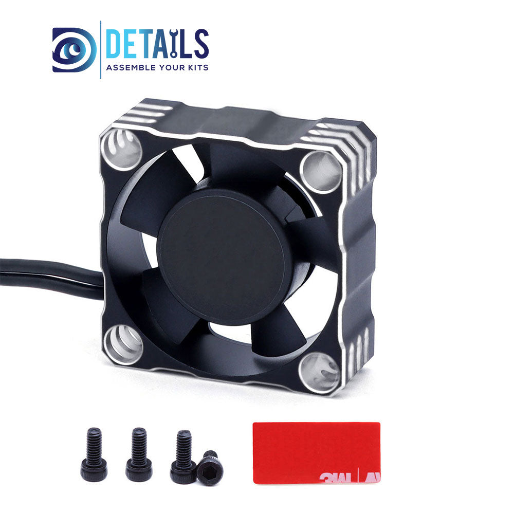 Hobby Details Aluminium 30x30 Fan with 45mm JST Wire 30000RPM