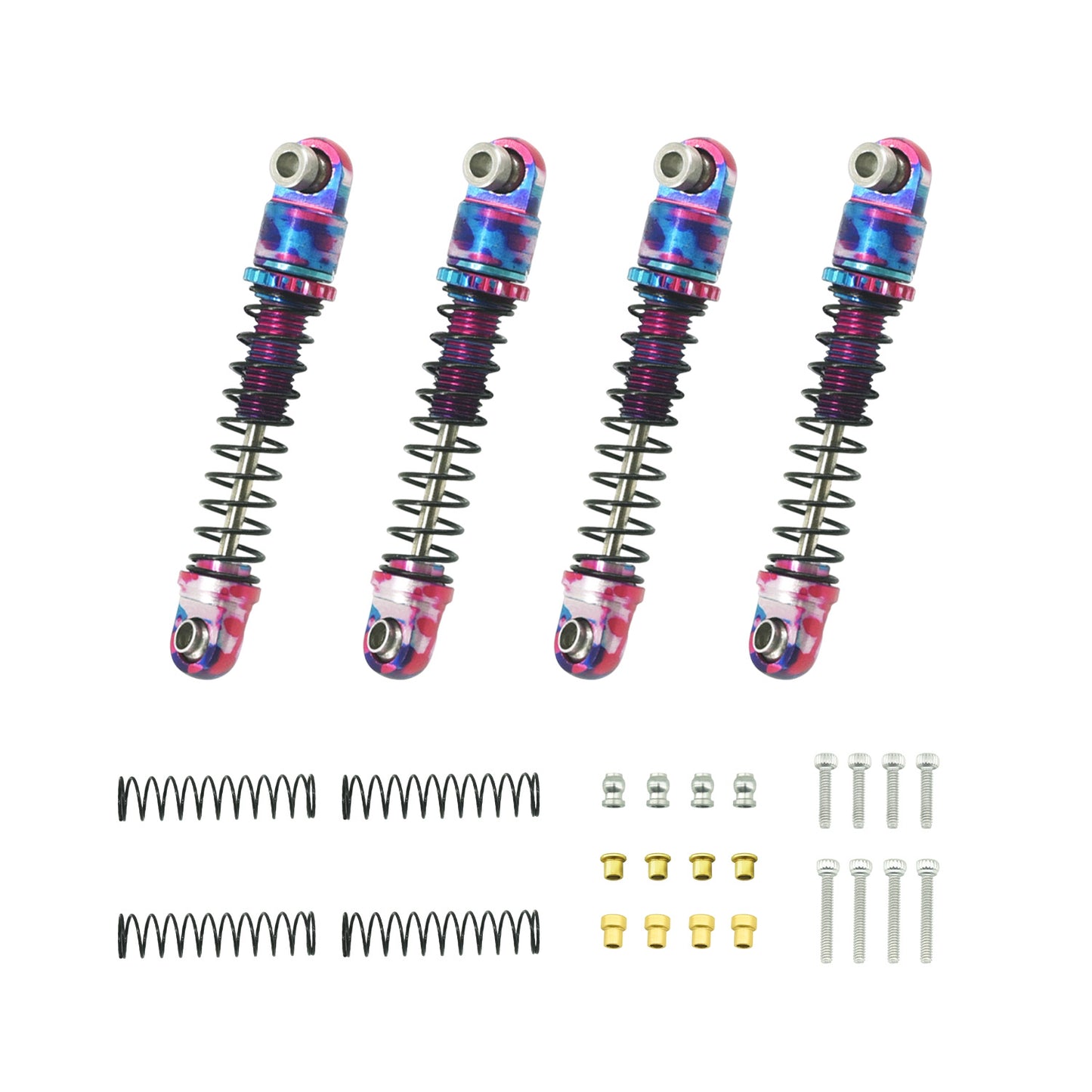 Hobbydetails SCX30 Colorfull Shocks