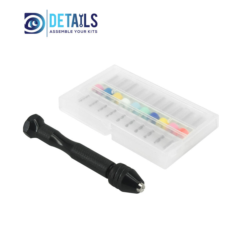 1.1 ~ 2.0mm Precision Shock Piston Drill Bit / Hand Drill set