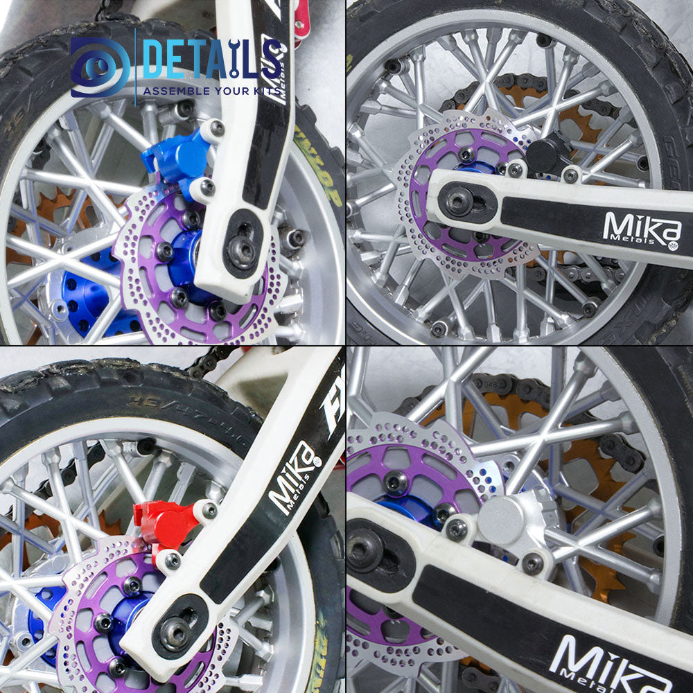 7075 Aluminum Rear Brake Caliper brake decoration for LOSI 1/4 Promoto MX Motorcycle