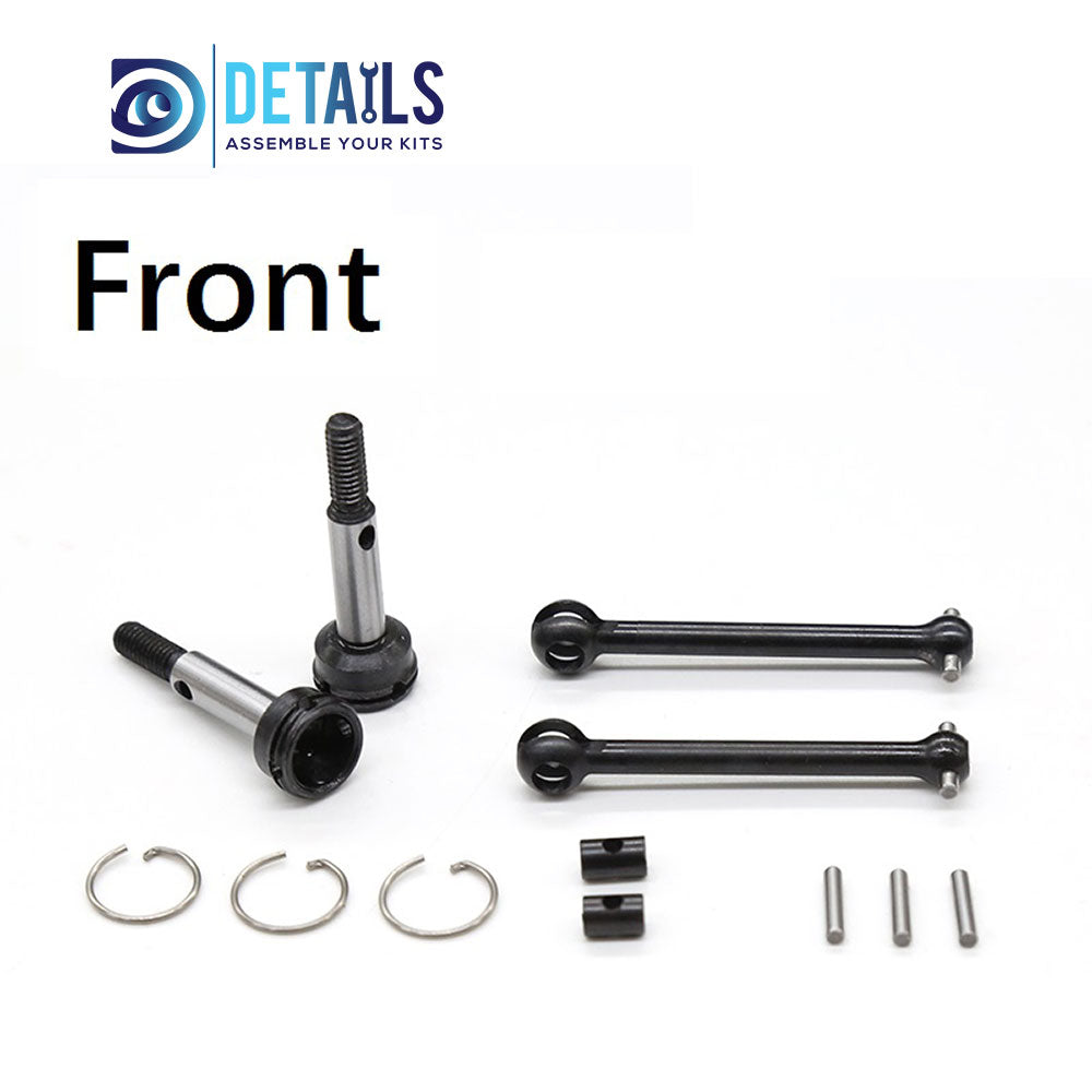 Front Drive Shaft CVD 54515 54516 42mm for Tamiya XV-01 TC-01 XV01 TC01 1/10 RC Car Upgrades Parts