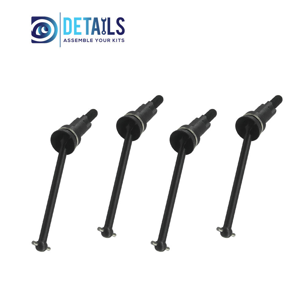 Metal Front&Rear Drive Shaft CVD For ARRMA 1/18 MOJAVE Upgrade Parts 4pcs