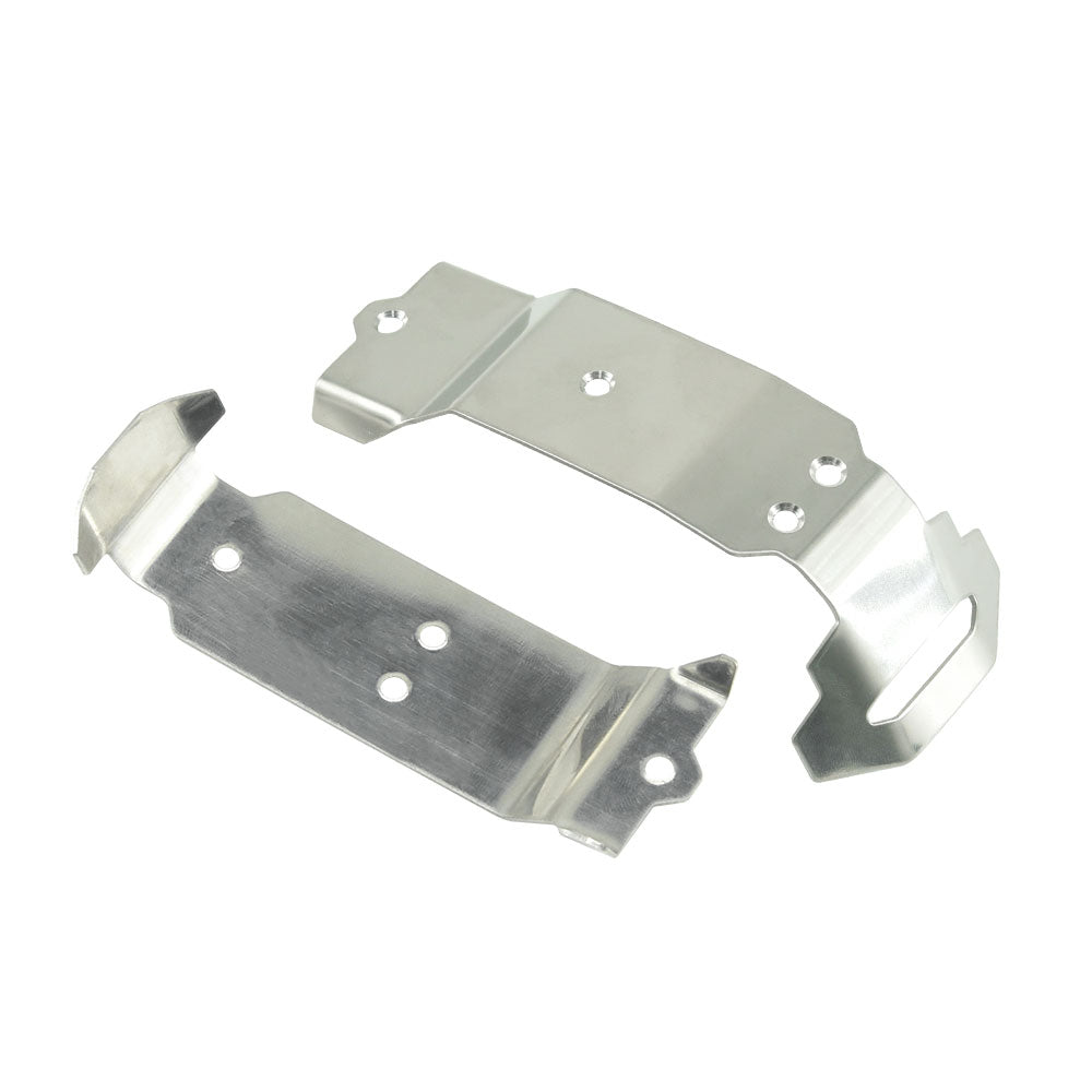 Hobby Details Stainless Steel Chassis Armor Skid Plate For TRX MINI MAXX BL-2s 4WD Brushless Monster Truck 107154-1 Upgrade Parts