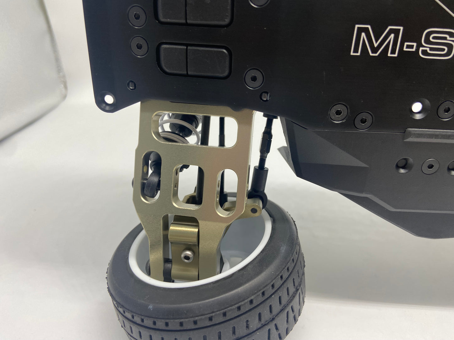 Hobby Details 7075 Aluminum hard oxidation Front/Rear Suspension Arms for Cen Racing 1/8 RC Car Upgrades Parts 2pcs/set