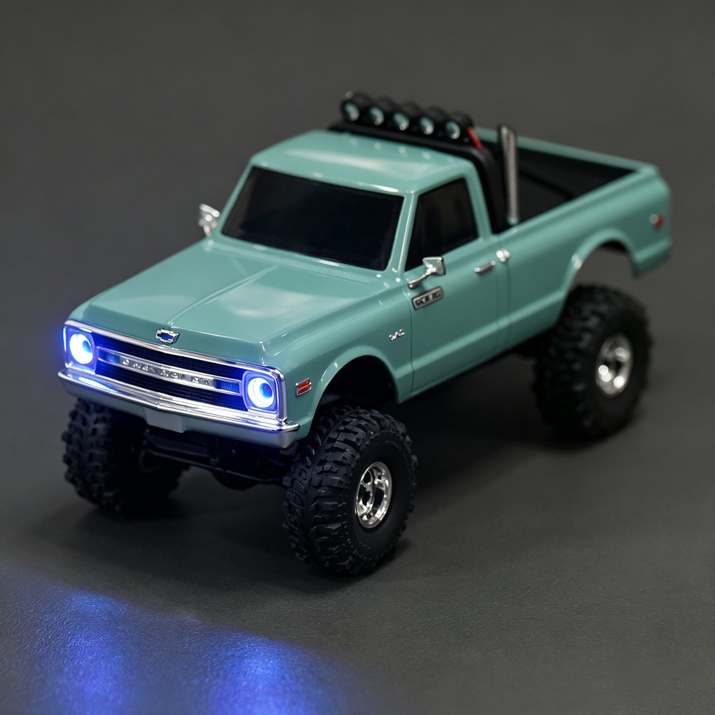 Hobbydetails Angel Eye Lights White/Yellow/Red/Purple/Green/Blue For SCX30 Jeep/Bronco/K10