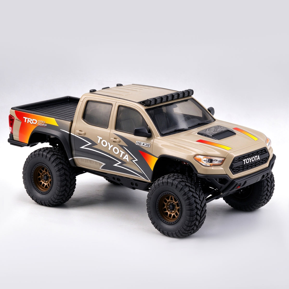 Hobbydetails Plain Decal Sticker Style for SCX30 Tacoma
