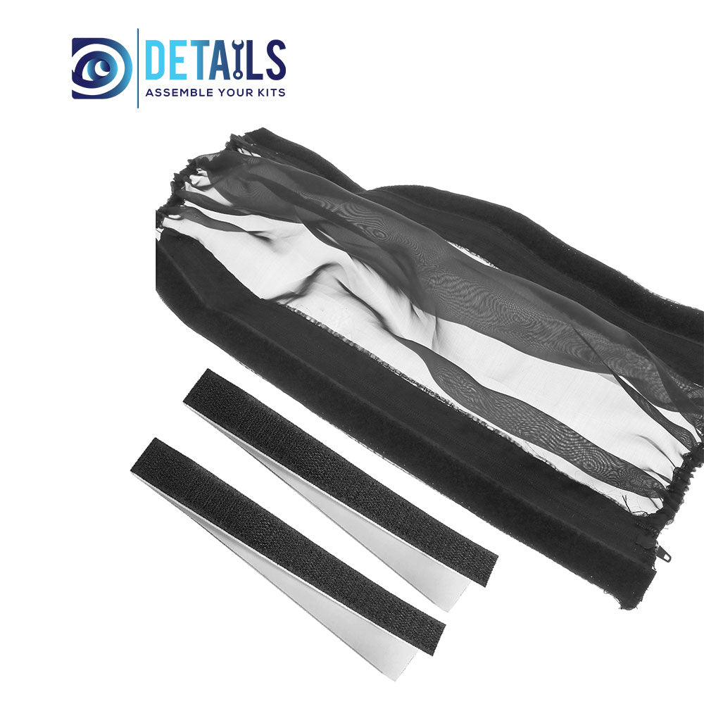 Aluminum Zipper-Type Nylon Mesh Cover for Arrma 1/8 Mojave Upgrade Parts