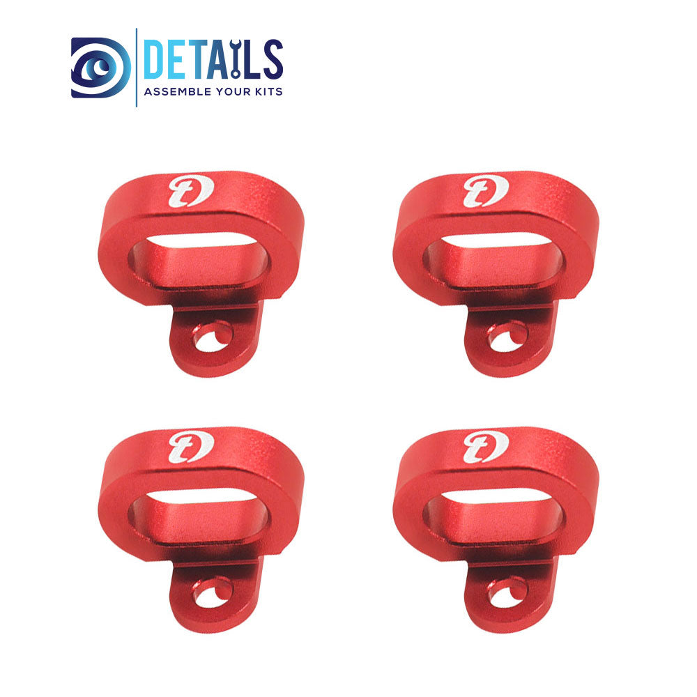 Hobby Details 7075 Aluminum wire mount For Traxxas Pro Scale Sand FUNCO Car 4pcs/set