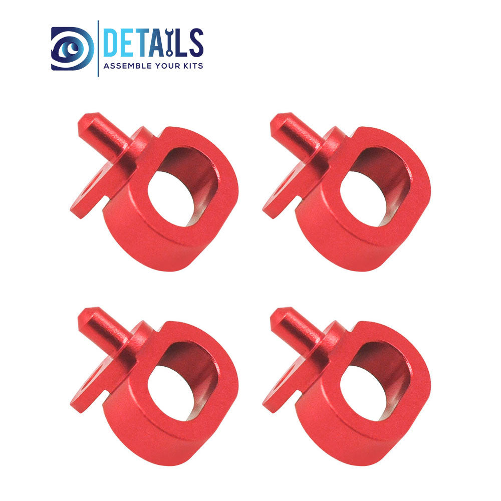 Hobby Details 7075 Aluminum wire mount For Traxxas Pro Scale Sand FUNCO Car 4pcs/set