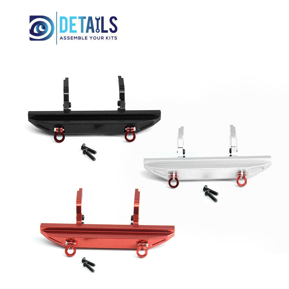 Aluminum Rear Bumper for TRX-4M 1/18 Defender Car 1set