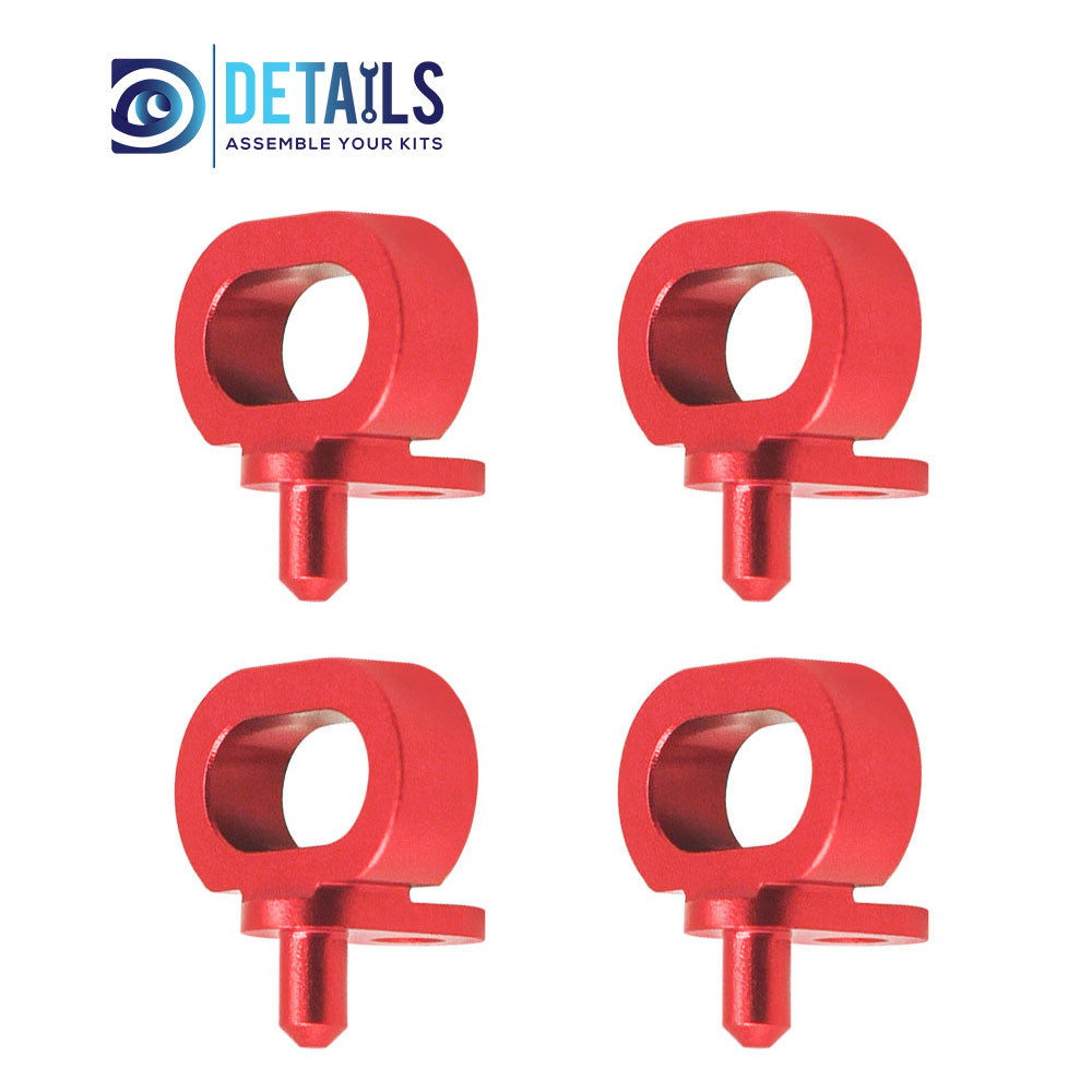 Hobby Details 7075 Aluminum wire mount For Traxxas Pro Scale Sand FUNCO Car 4pcs/set