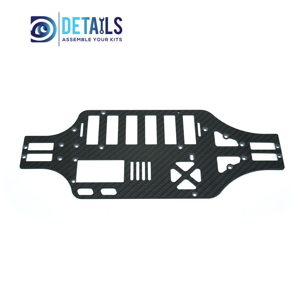 Carbon Chassis Frame Plate for Tamiya 1/10 TT01