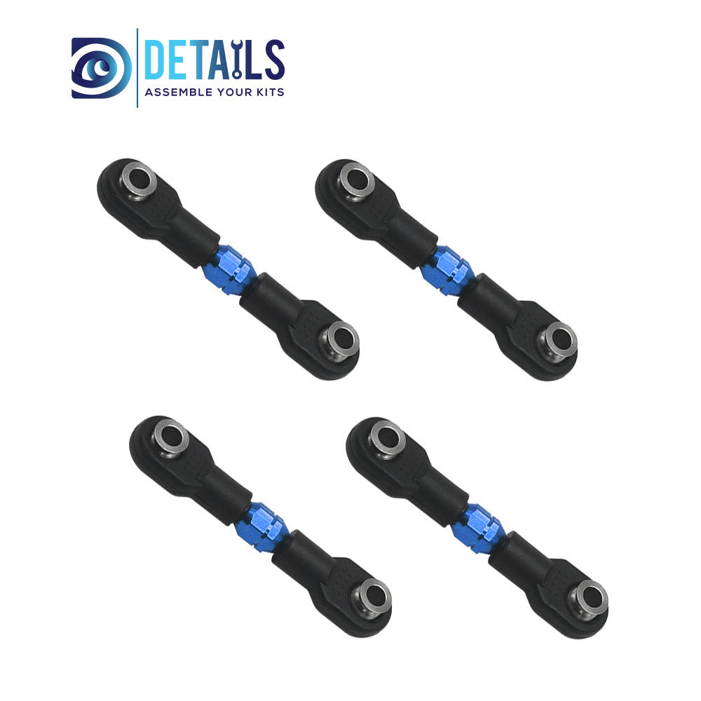 Aluminum Turnbuckle For TRAXXAS 1/10 4-TEC Drift Ford Mustang 4pcs