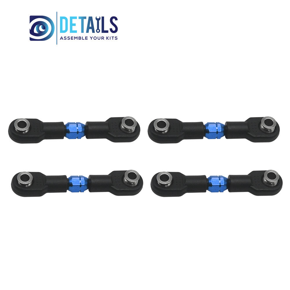 Aluminum Turnbuckle For TRAXXAS 1/10 4-TEC Drift Ford Mustang 4pcs