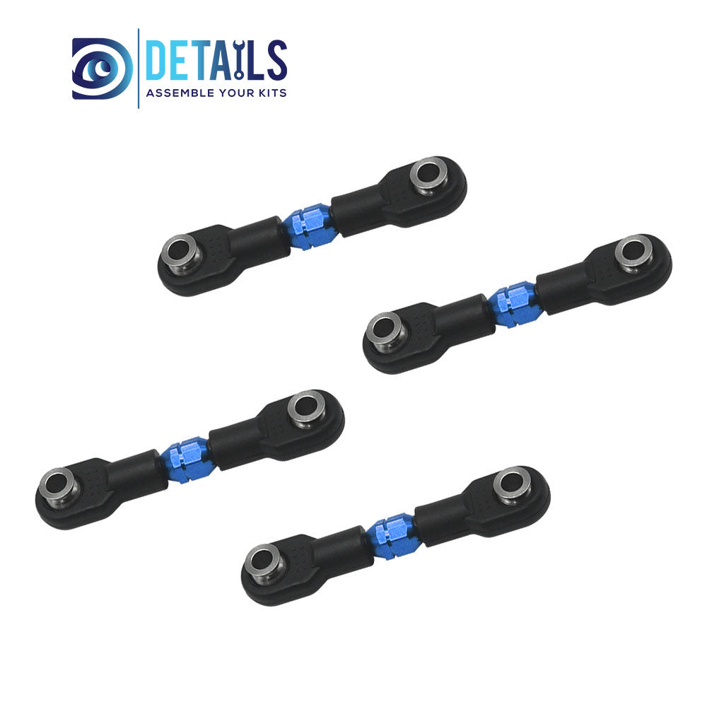 Aluminum Turnbuckle For TRAXXAS 1/10 4-TEC Drift Ford Mustang 4pcs