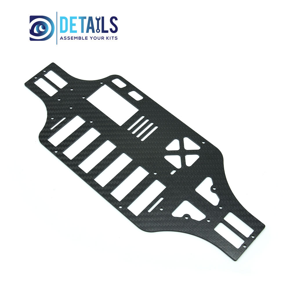 Carbon Chassis Frame Plate for Tamiya 1/10 TT01