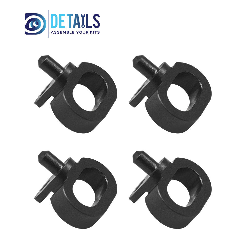 Hobby Details 7075 Aluminum wire mount For Traxxas Pro Scale Sand FUNCO Car 4pcs/set
