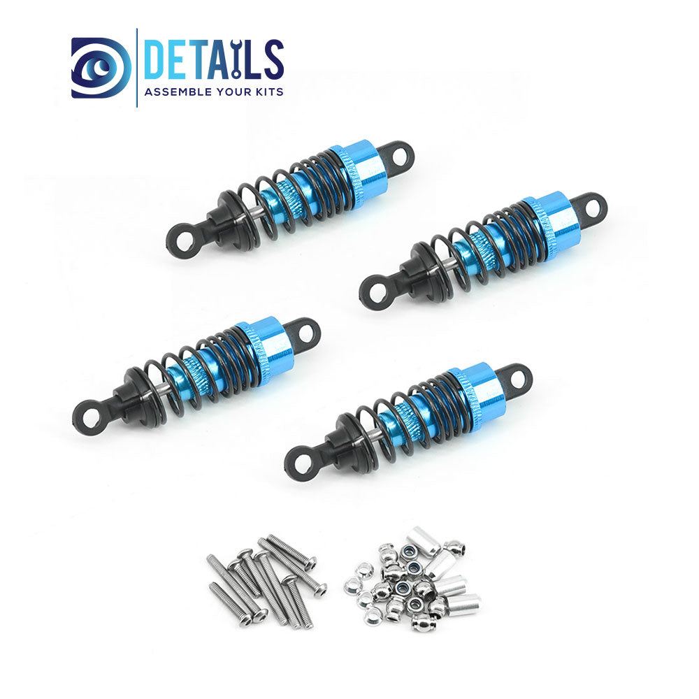 Whole Car Upgrading Parts Set for Tamiya 1/10 TT01 Blue