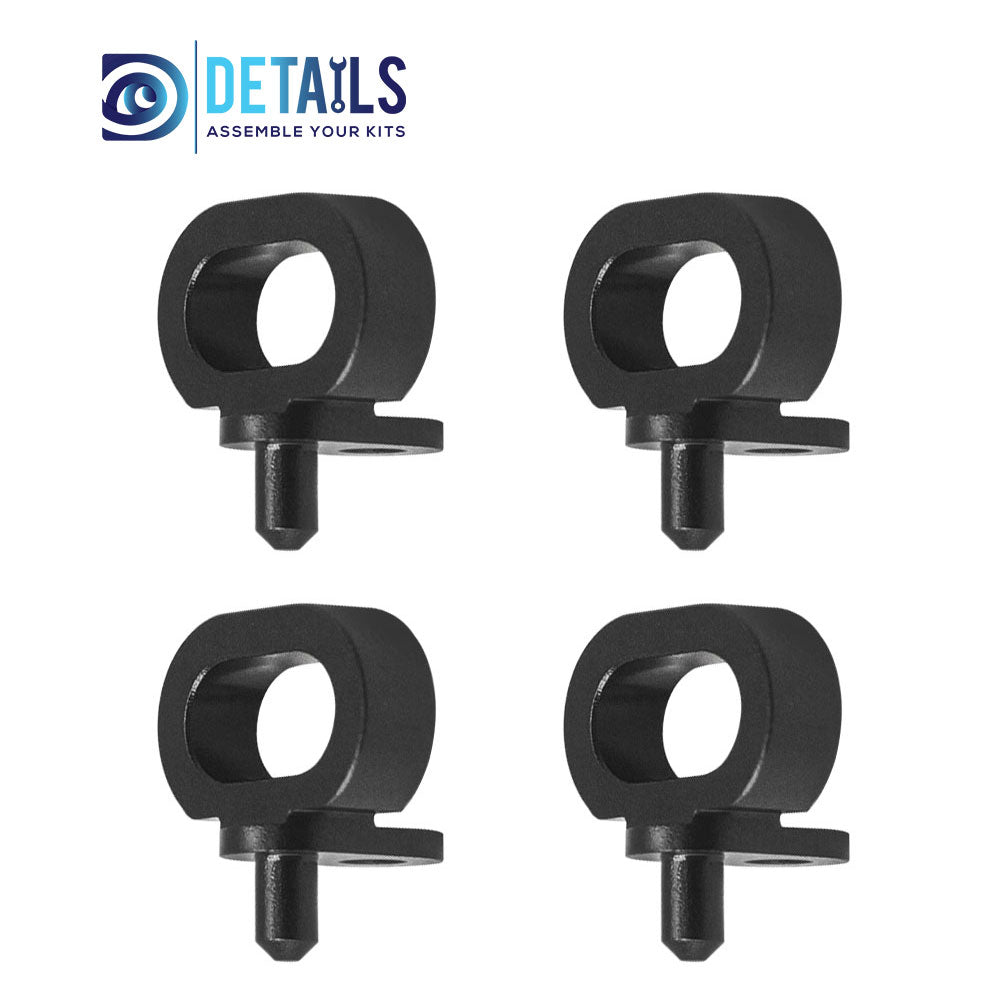 Hobby Details 7075 Aluminum wire mount For Traxxas Pro Scale Sand FUNCO Car 4pcs/set