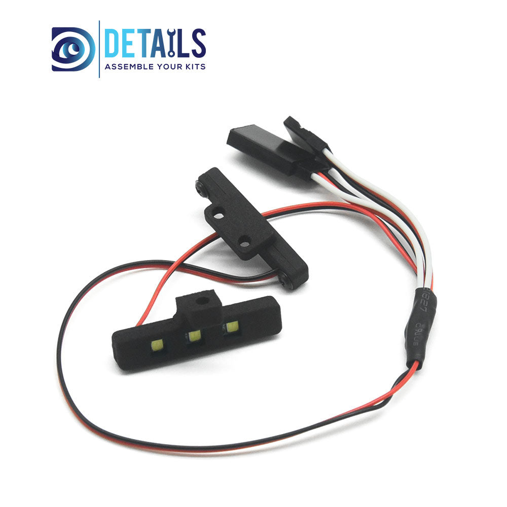 Hobby Details Light Bar Front and Rear for Arrma 1/18 TYPHON GROM Upgrade Parts