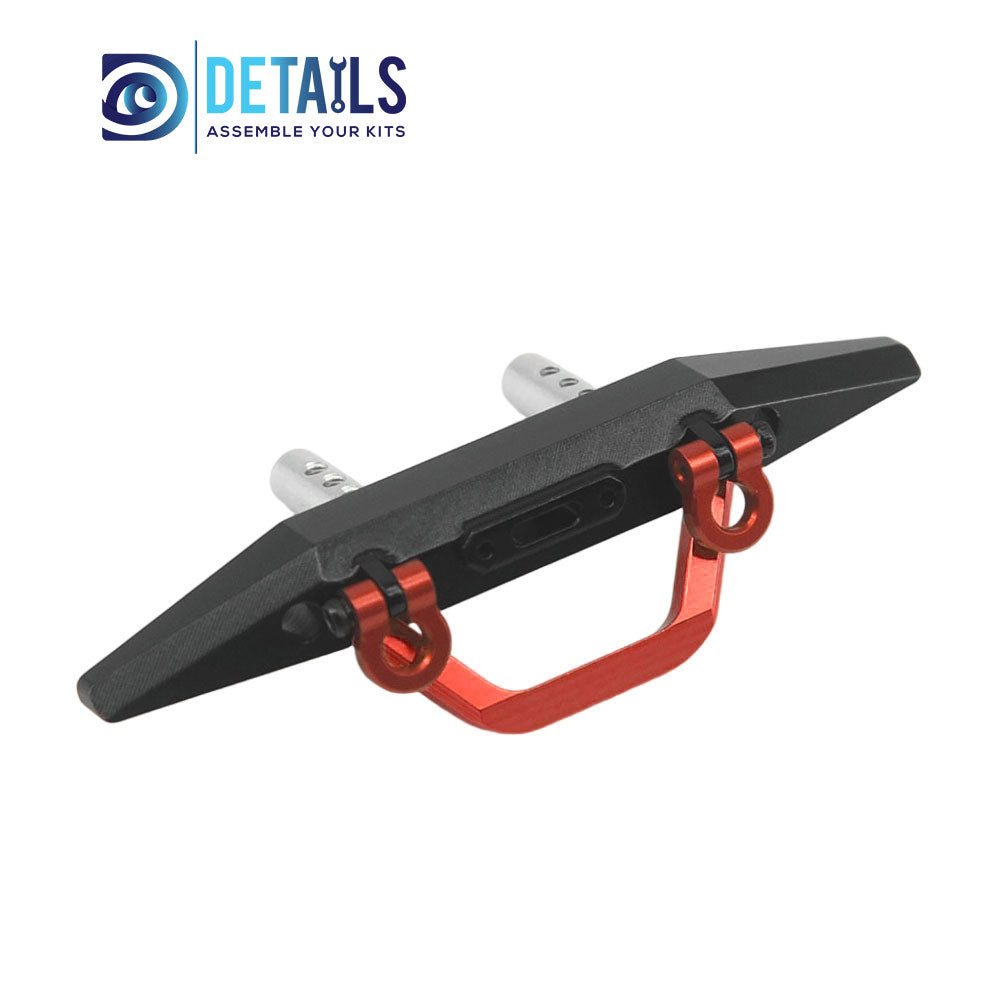 Aluminum Front Bumper for RedCat Ascent18 1/18 Car A: Black Gold B: Black Red