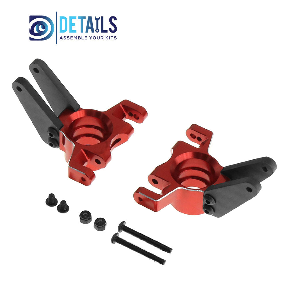 Aluminum and Carbon fiber Rear C Hub for Arrma 1/8 Mojave/1:10 4x4 Kraton Upgrade Parts