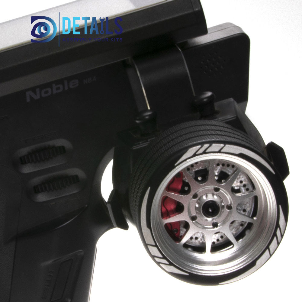 Metal RC Transmitter Steering Handwheel for FlySky NB4 SANWA MT4 FUTABA 3PV WFLY X9