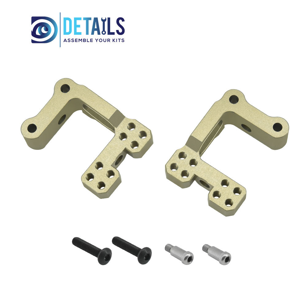Hobby Details 7075 Aluminum hard oxidation Front C Hubs for Cen Racing 1/8 RC Car Upgrades Parts 2pcs/set