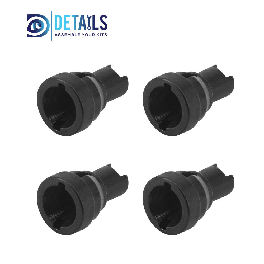 Metal Differential hub For ARRMA 1/18 MOJAVE GRANITE GROM Upgrade Parts 4pcs