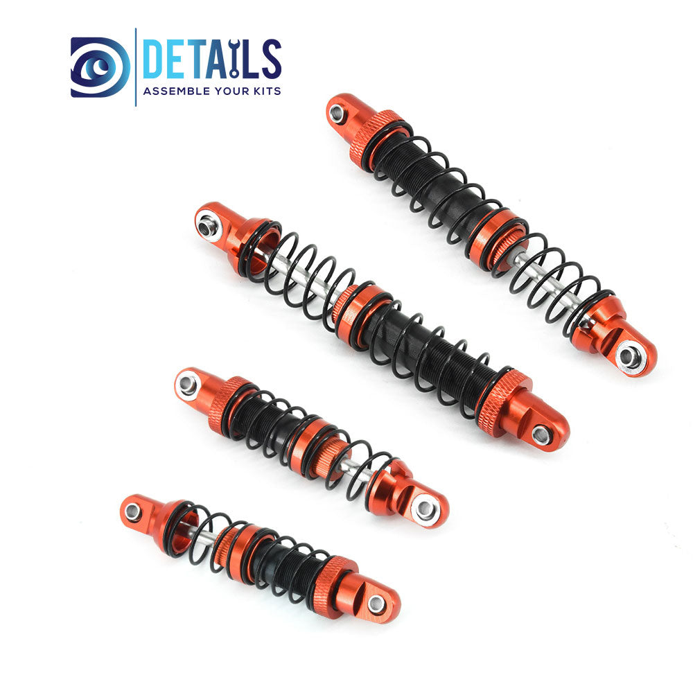 Hobby Details Aluminum Front&Rear Shocks Set 70/90mm For Tamiya BBX BBX01 Upgrades Parts