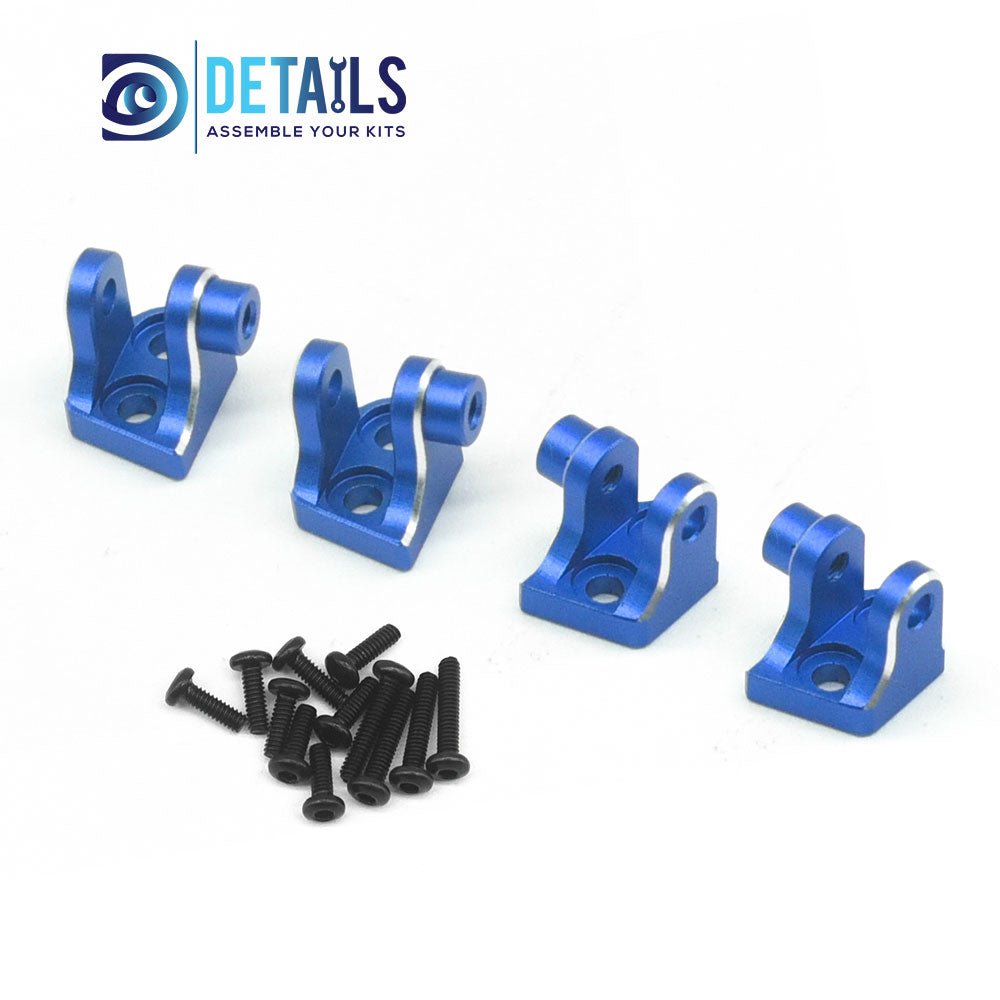 Aluminum Front And Rear Axle Link Mount Set For Losi LMT MINI 1/18 4WD Solid Axle Monster